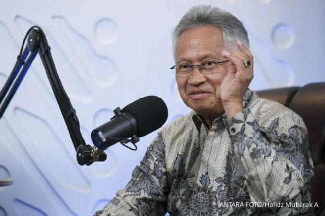 
					Menteri Dikti Saintek, Satriyo Soemantri. Sumber: Antara. 