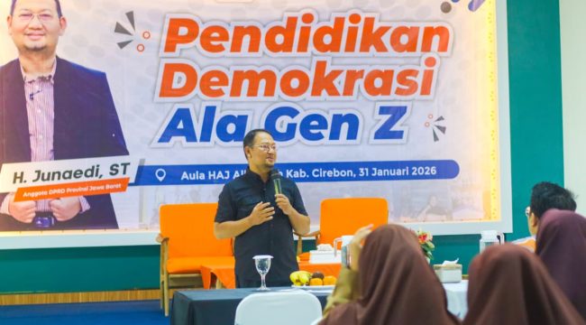 Anggota DPRD Jawa Barat, Mas Jun. Foto: Cireborn.id/Husni. 