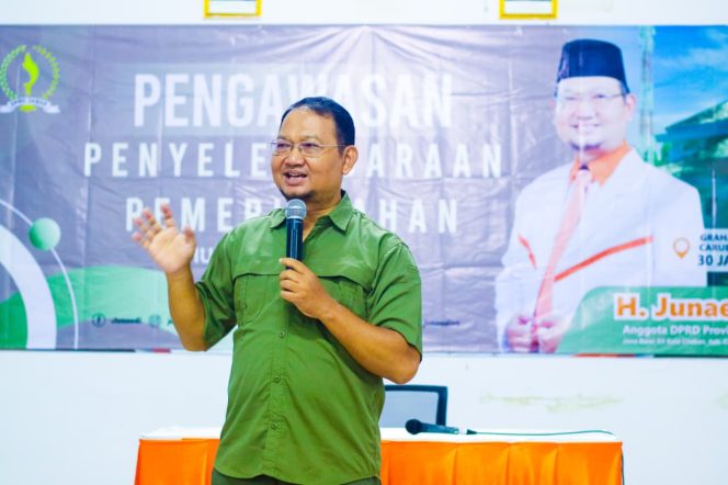 
					Anggota DPRD Jabar, Mas Jun. Foto: Cireborn.id/Husni.